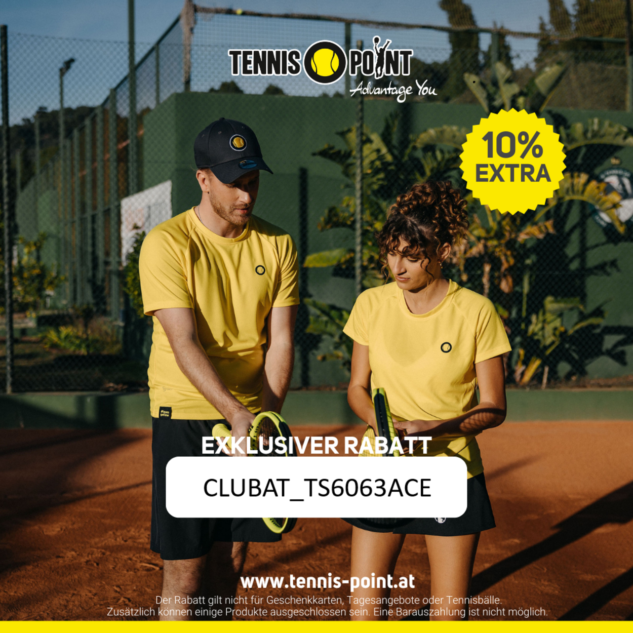 - 10 % bei tennispoint.at